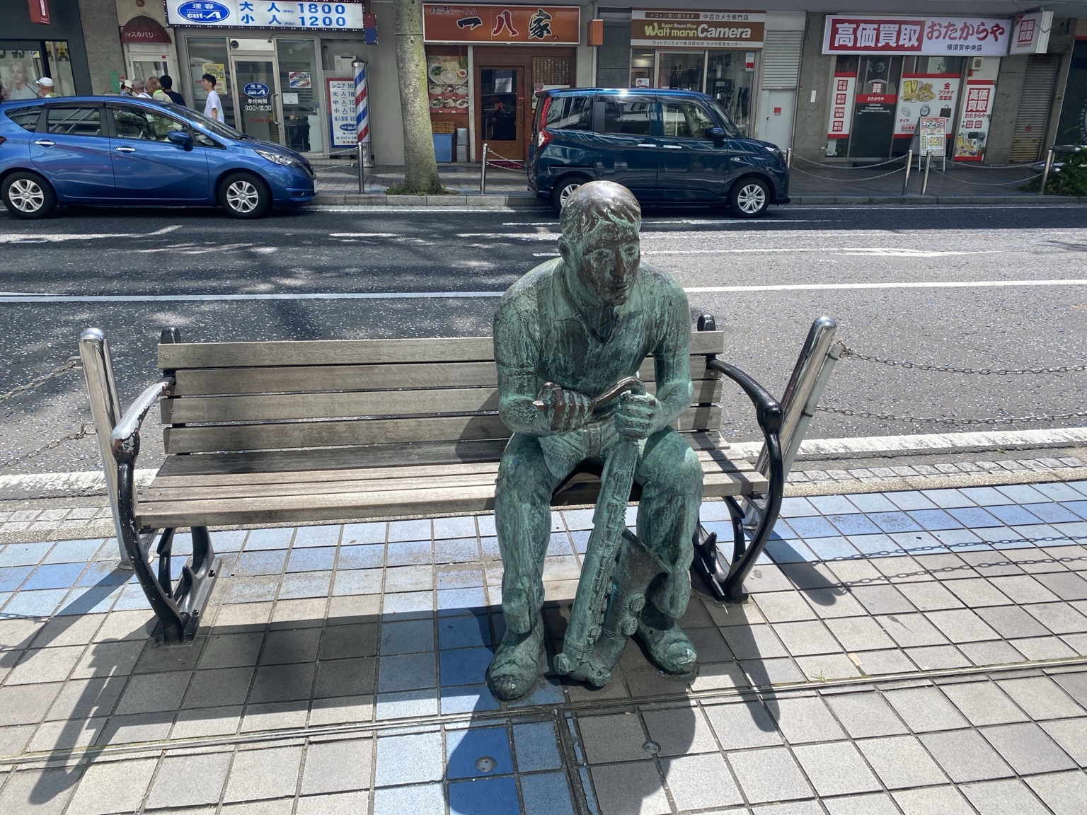 横須賀の銅像
