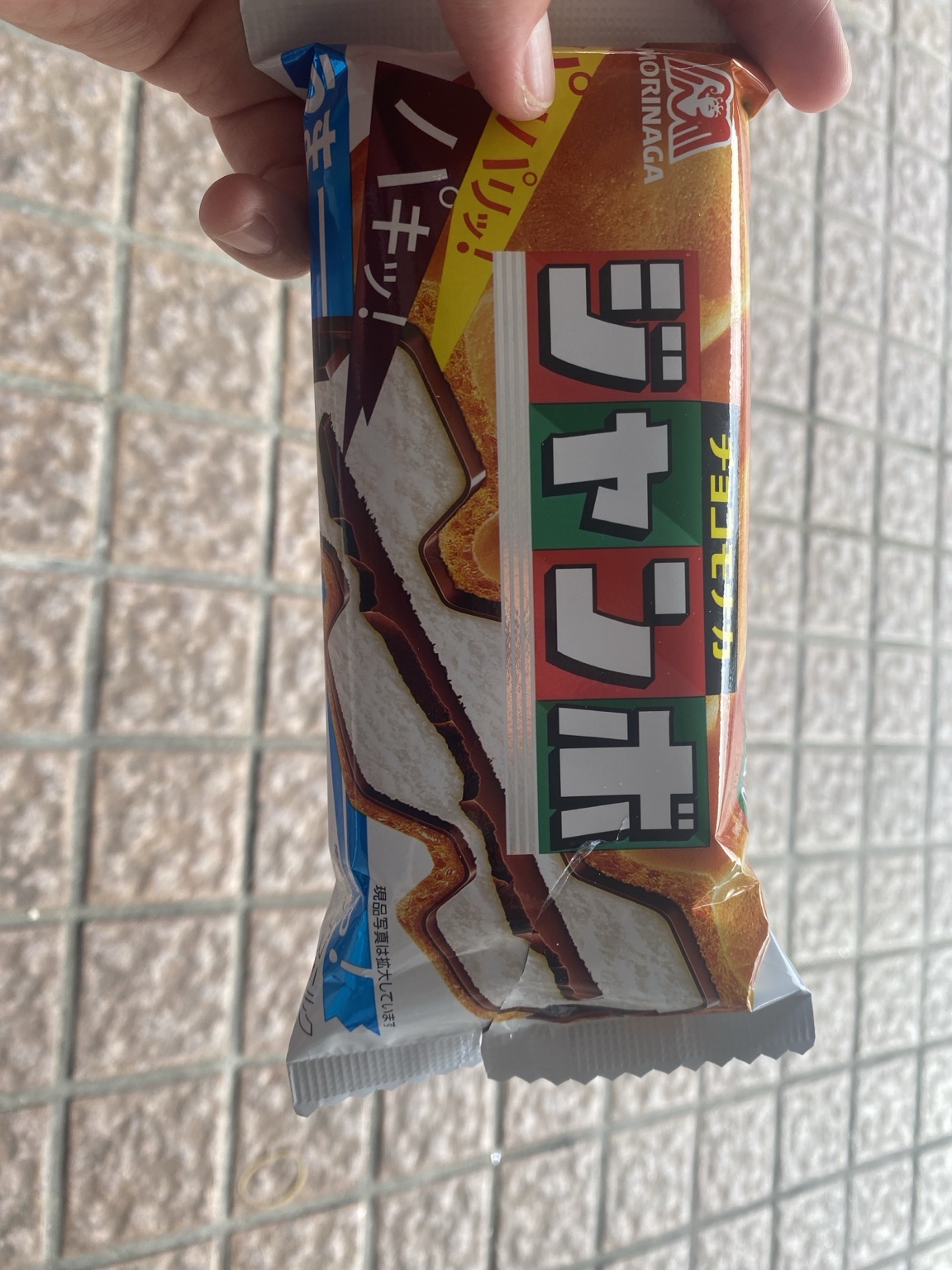 森永チョコモナカジャンボのパッケージ